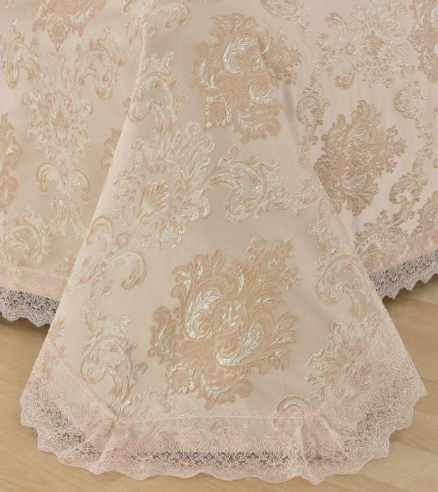 Эванжелина (беж-зол) Покрывало 240х260